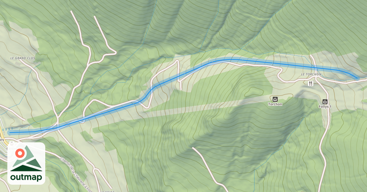 Map of Le Châl