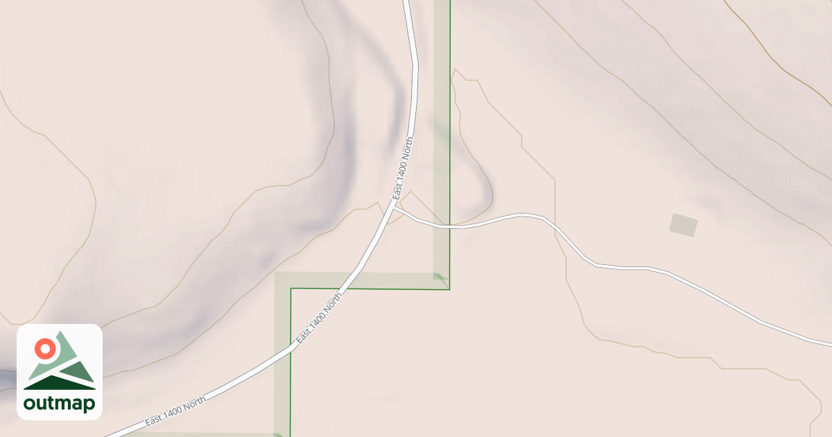Map of CAVE FALLS RANCH
