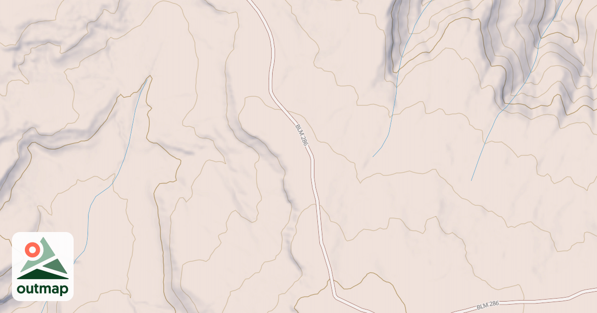 Map of BLM National GTLF Public Motorized Roads 2002da39-2eda-4443-a49c-a496187fd282