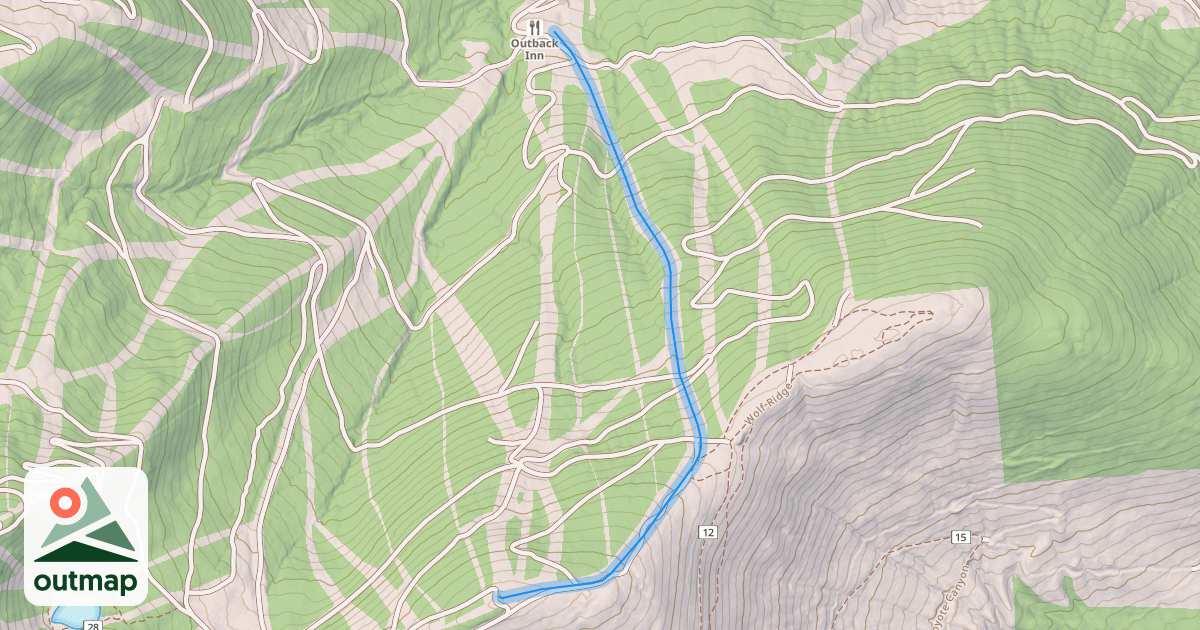 Map of Zip Down