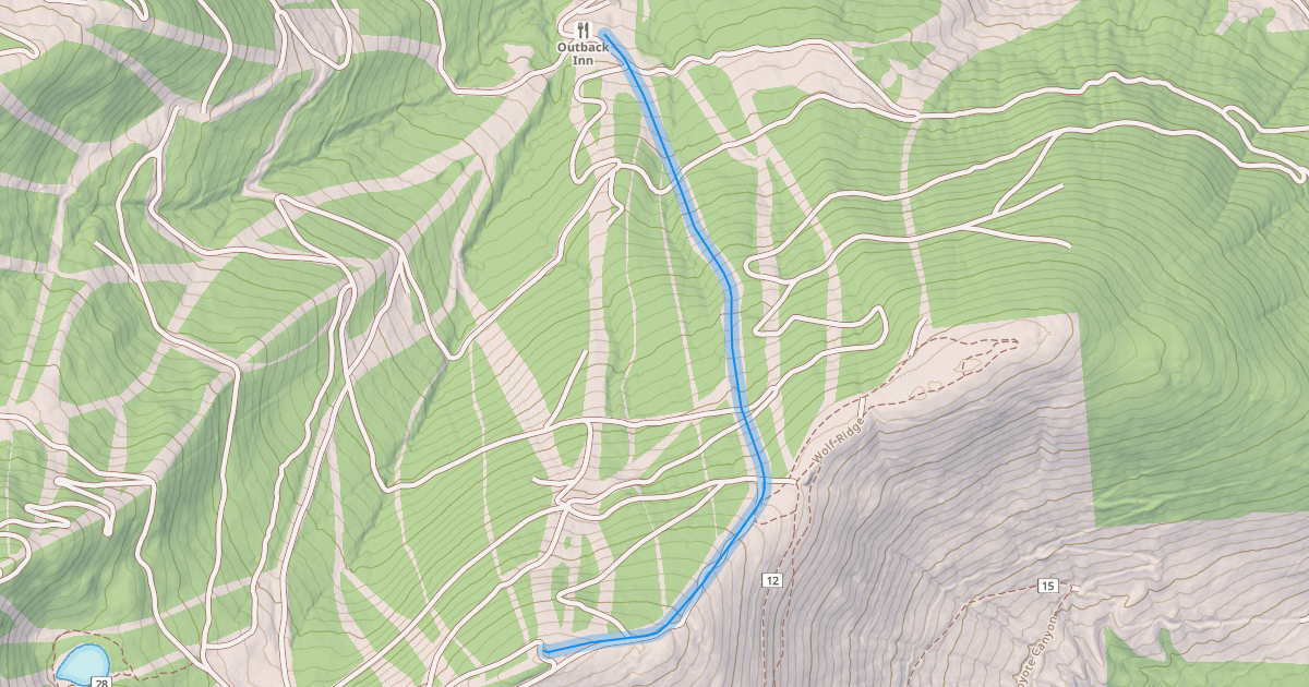 Map preview of Zip Down