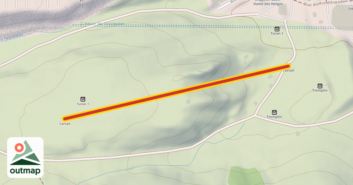 Map of Cortail