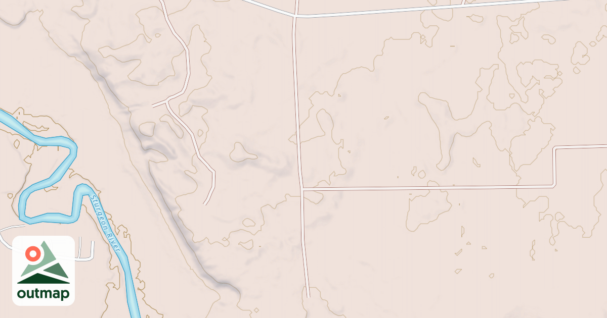 Map of CACHE LAKE SOUTH
