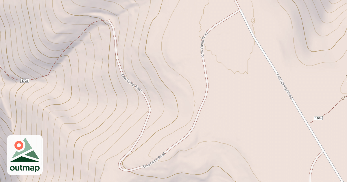 Map of N 60 A COW CAMP
