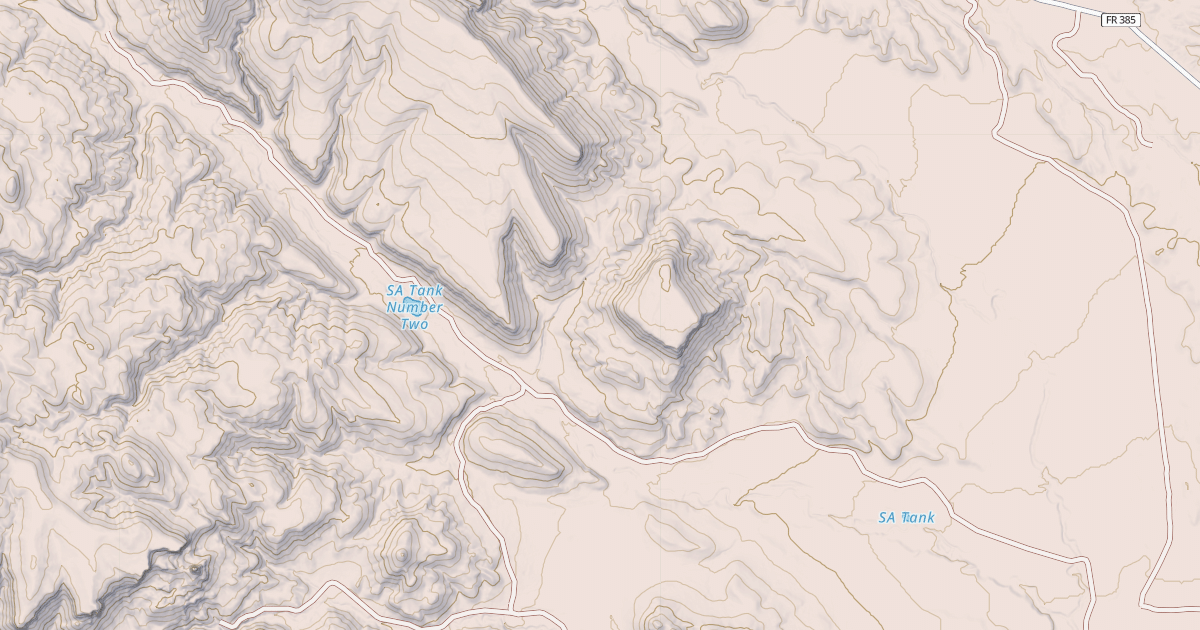 Map preview of 4027 N