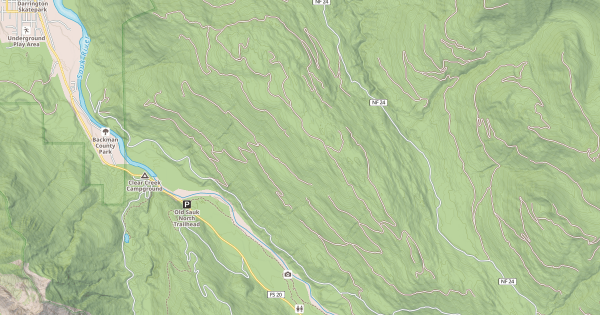 Map preview of DANS CR DIVIDE