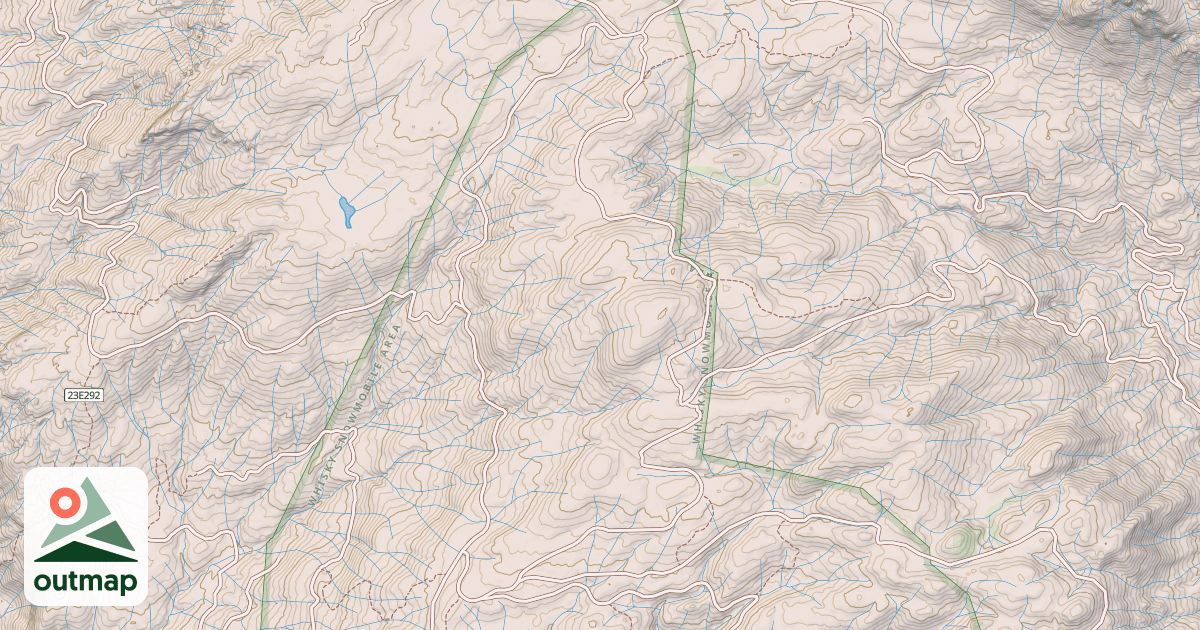 Map of BROWNS MEADOW