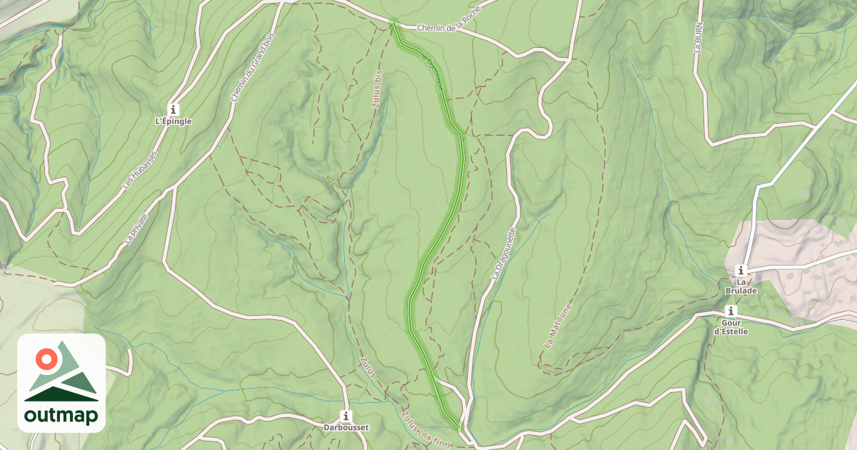 Map of la bucolique