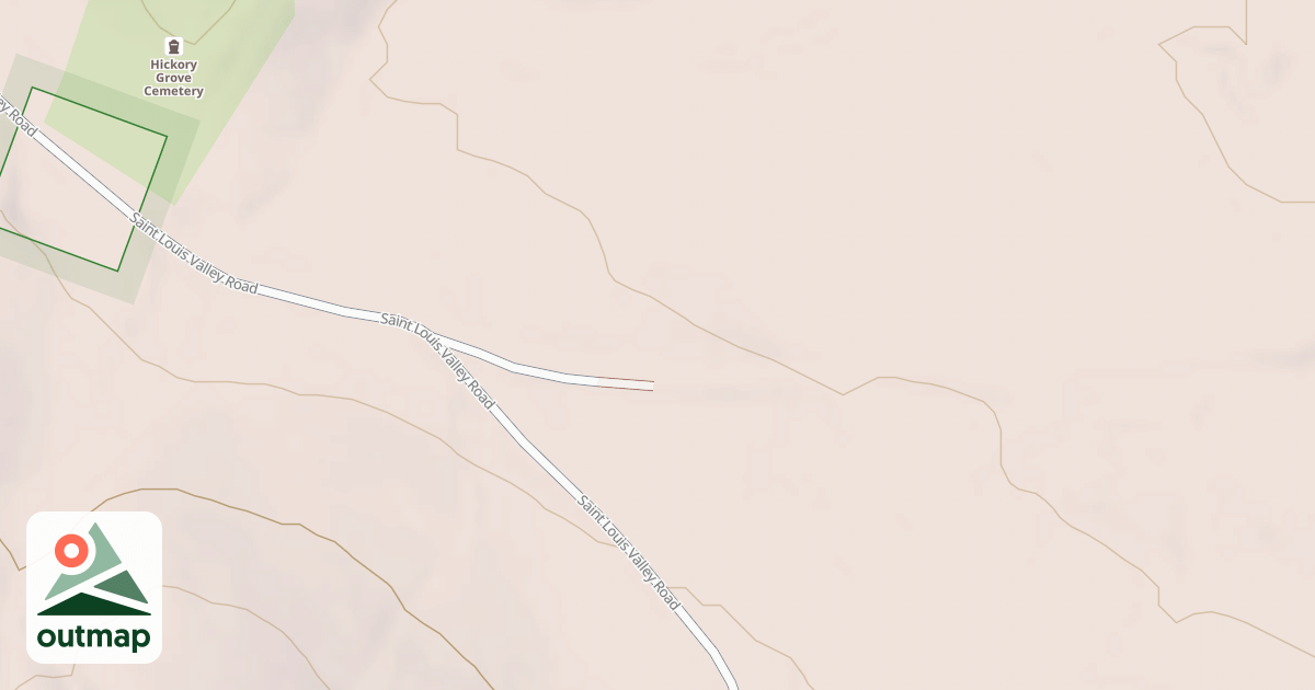 Map of ST.LOUIS VALLEY