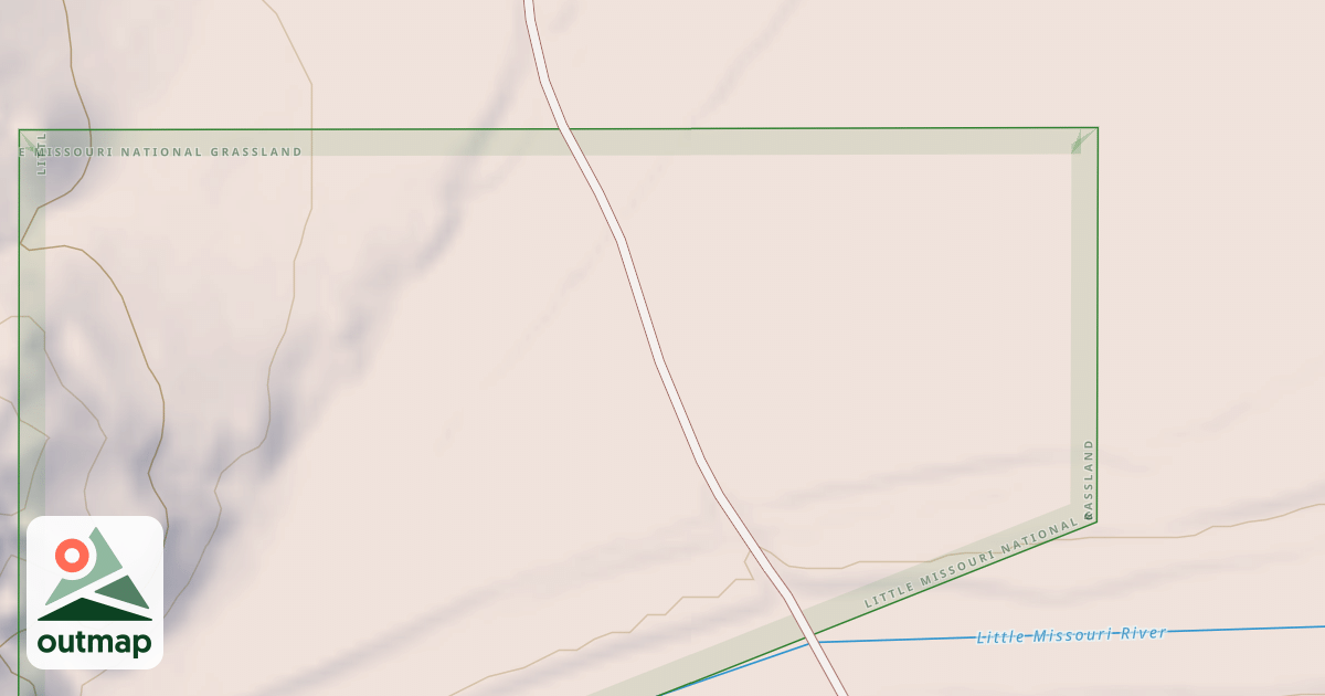 Map of USFS National Forest System Roads {75EB2EB4-F3BB-4BE8-8E1E-F81181A8D439}