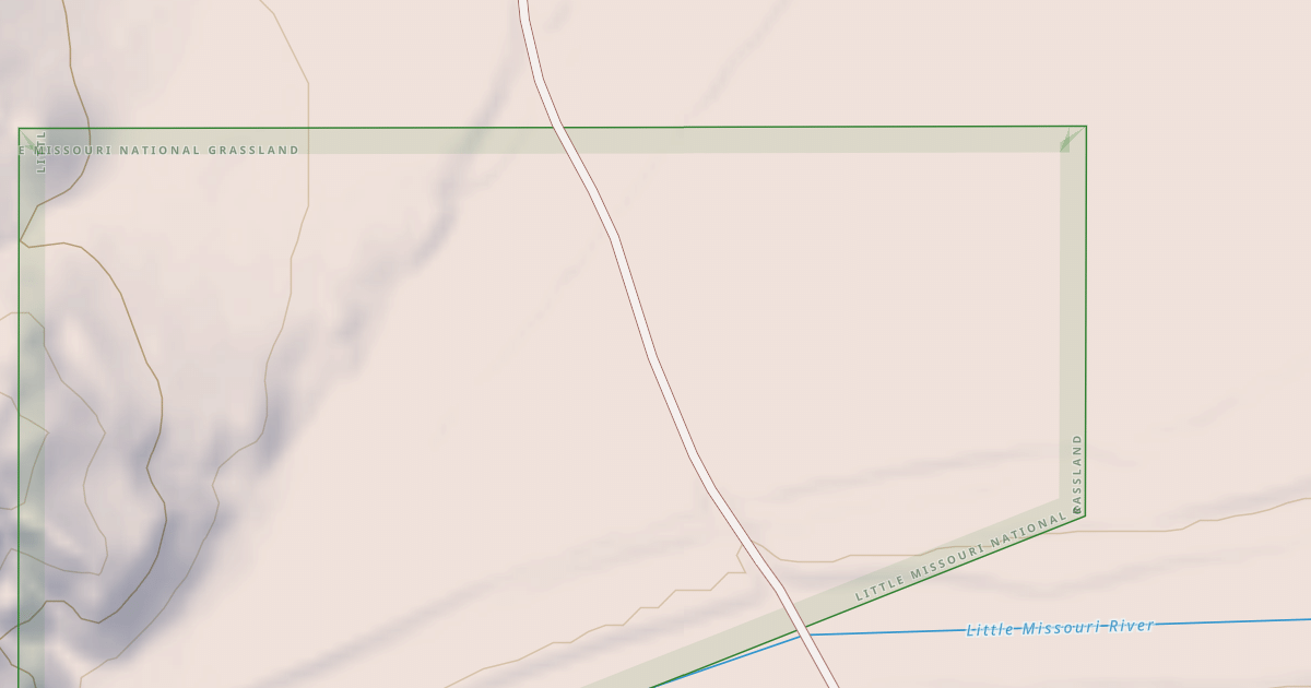 Map preview of USFS National Forest System Roads {75EB2EB4-F3BB-4BE8-8E1E-F81181A8D439}