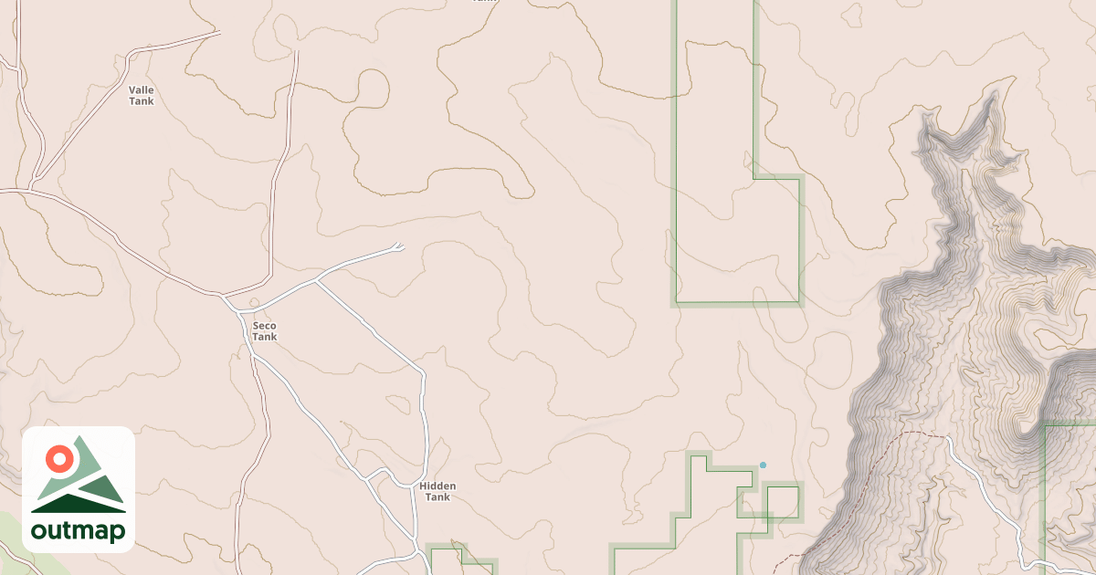 Map of USFS Motor Vehicle Use Map Roads {65D42F1E-F946-4E52-8771-569762D3515D}