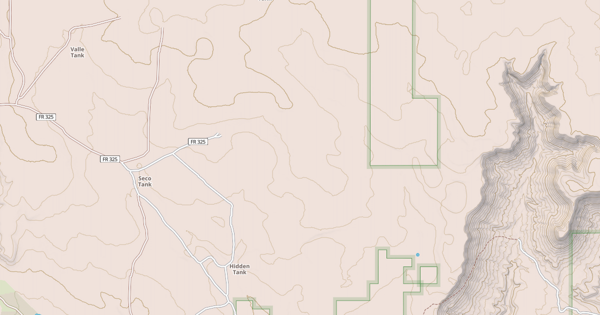 Map preview of USFS Motor Vehicle Use Map Roads {65D42F1E-F946-4E52-8771-569762D3515D}