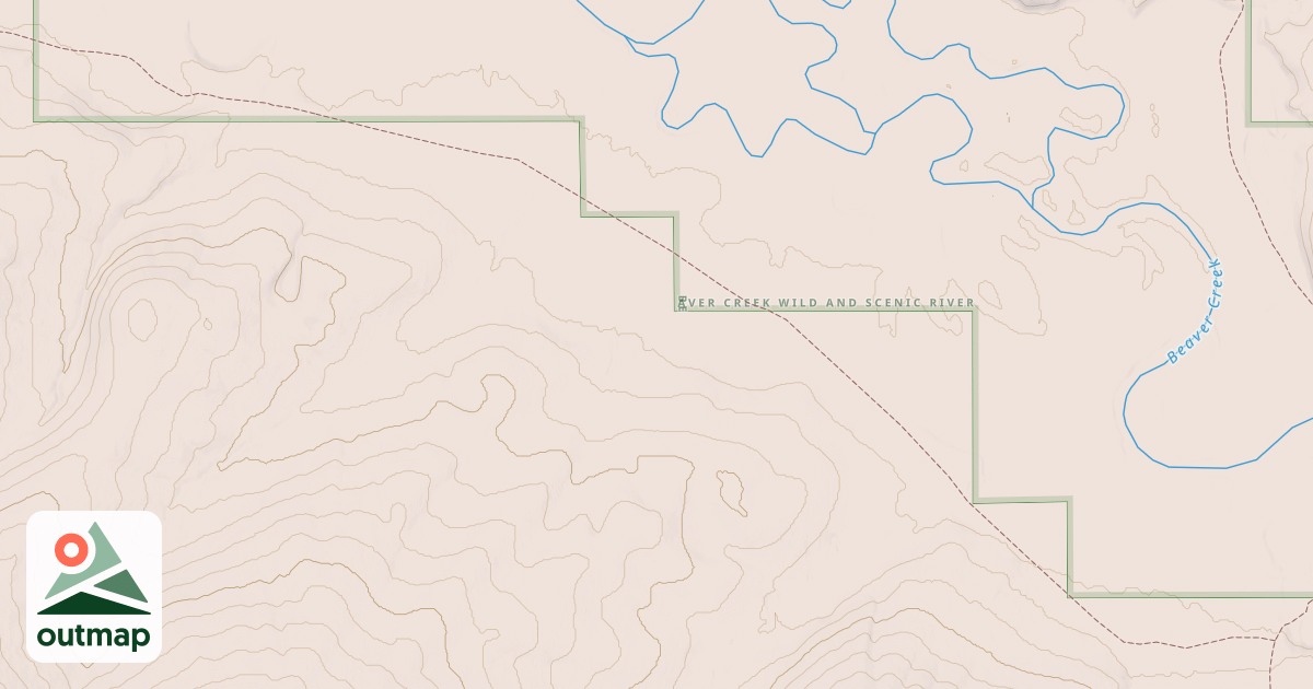 Map of Big Bend Trail
