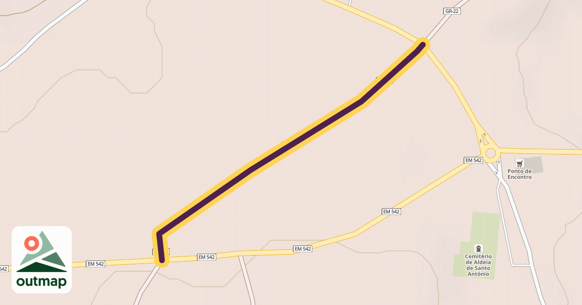 Map of GR 22 Historical Villages