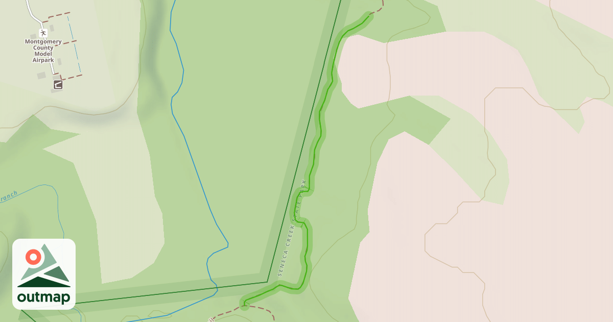 Map of Red Trail