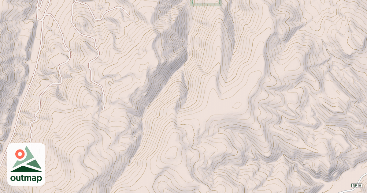 Map of USFS National Forest System Roads {8ABC8D73-E18A-40BA-A8A0-4DB1EC81854F}