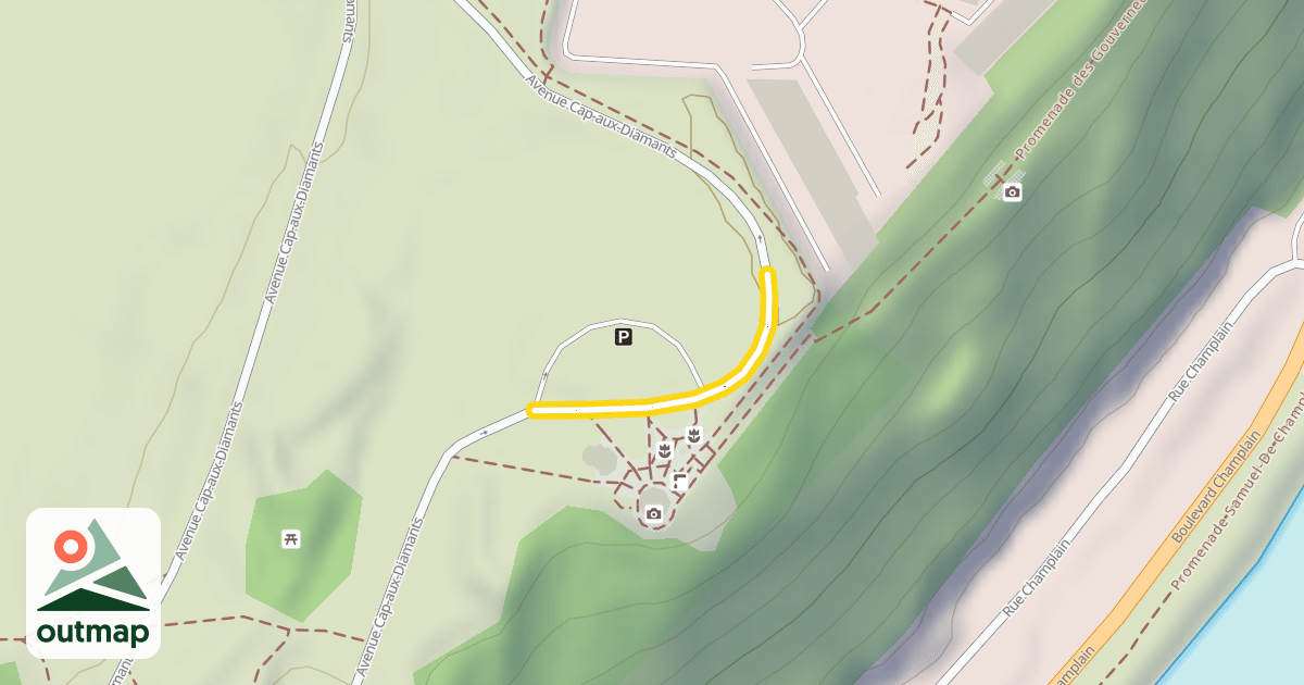 Map of Avenue Cap-aux-Diamants