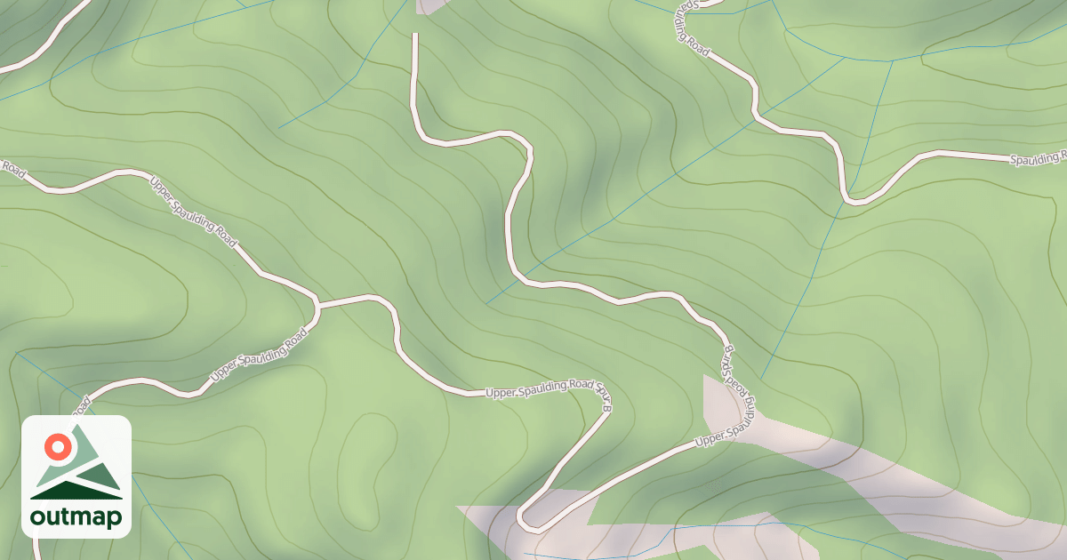 Map of UPPER SPAULDING