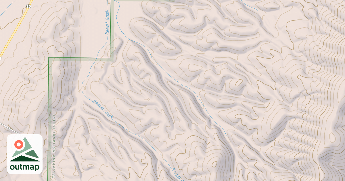 Map of GREENLEAF