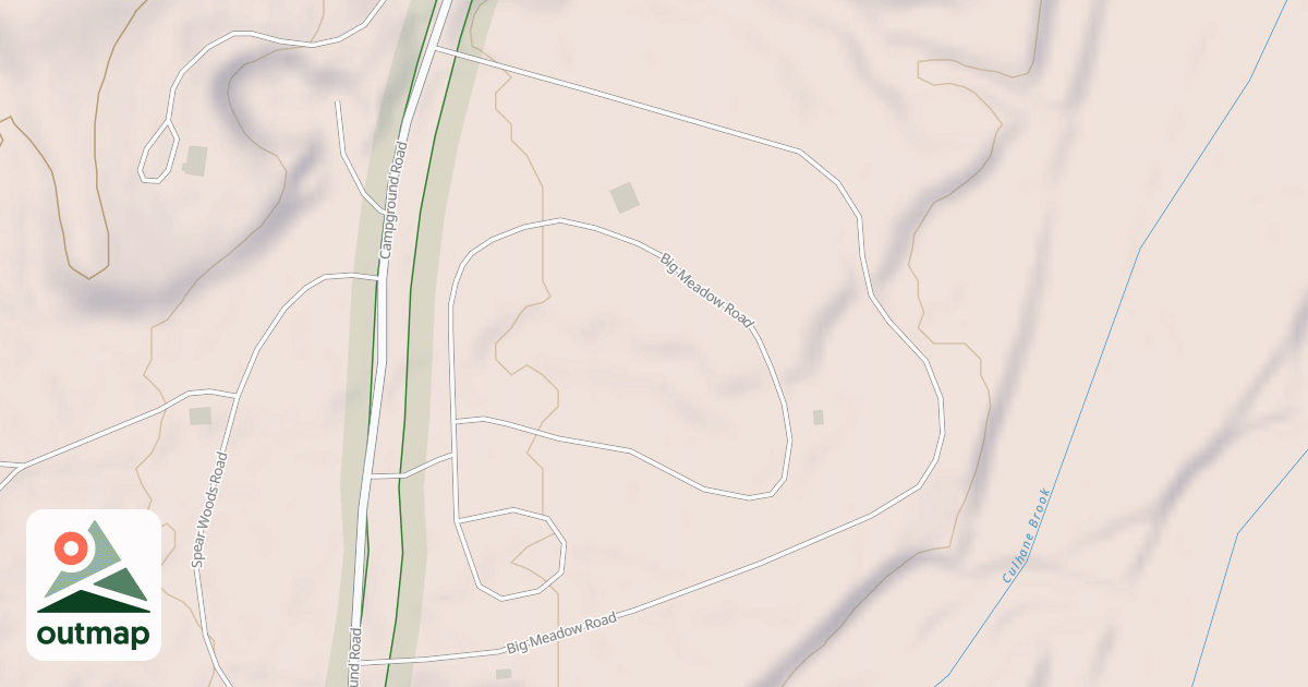 Map of DOLLY COPP SPUR A