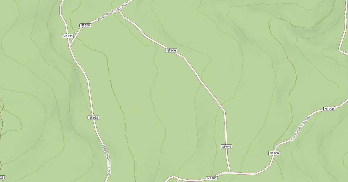 Map preview of USFS Motor Vehicle Use Map Roads {413E4CBD-37D3-459A-949C-9BC63F57A608}