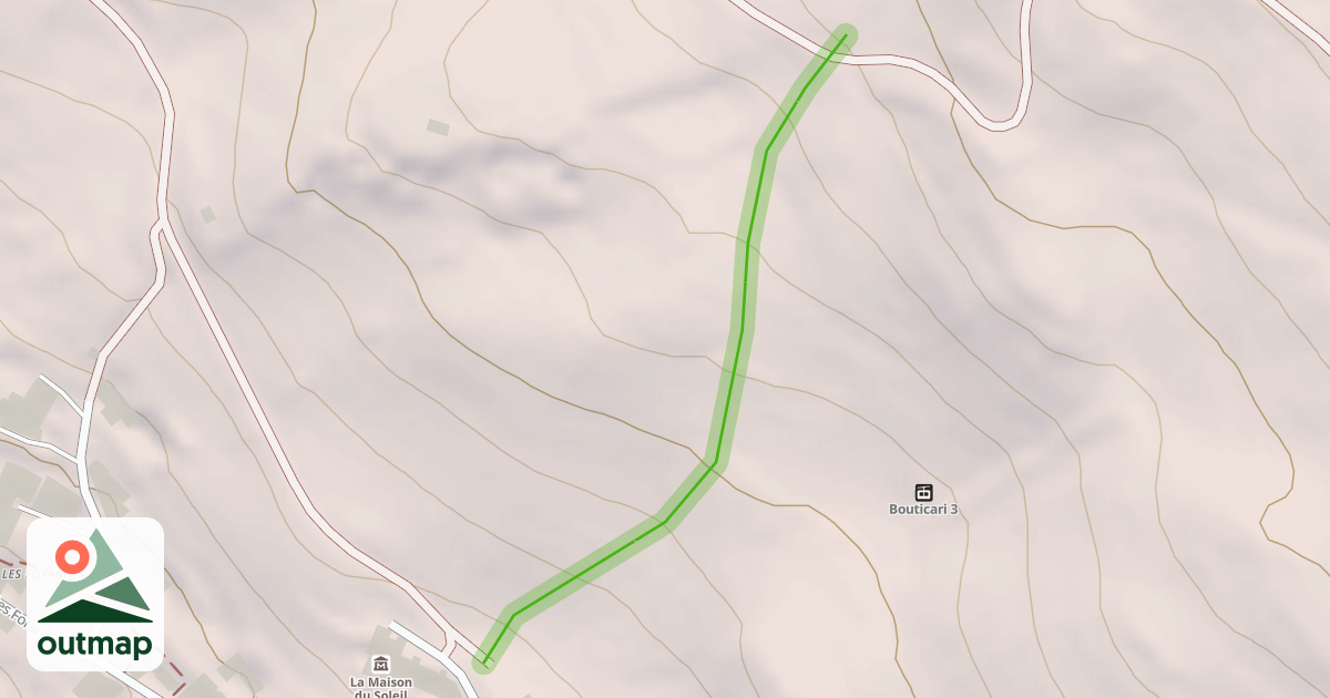 Map of Bouticari Bleu