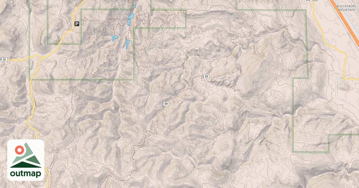 Map of EAST RIM