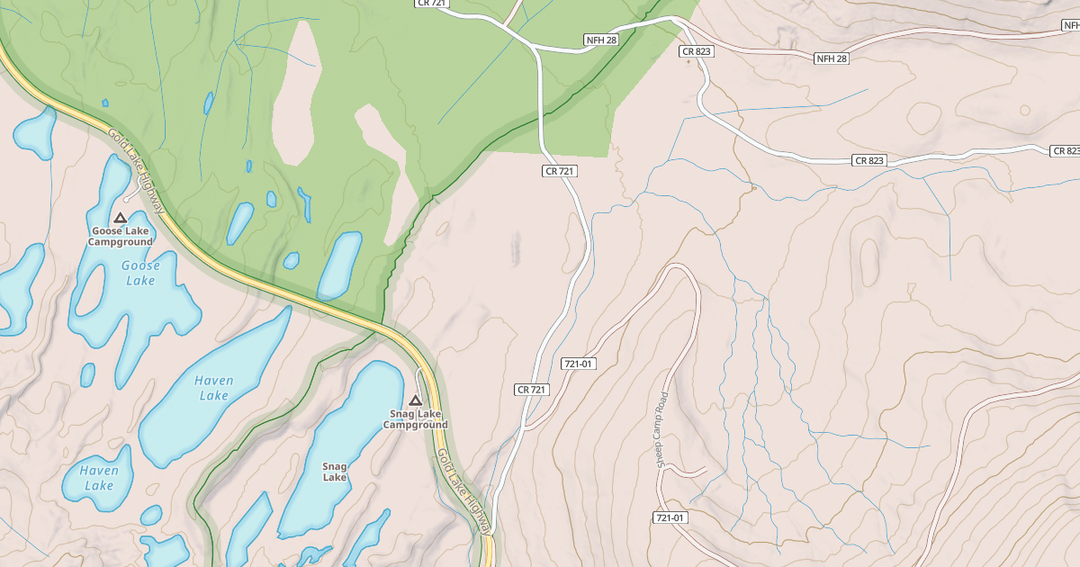 Map preview of Church Meadow Loop