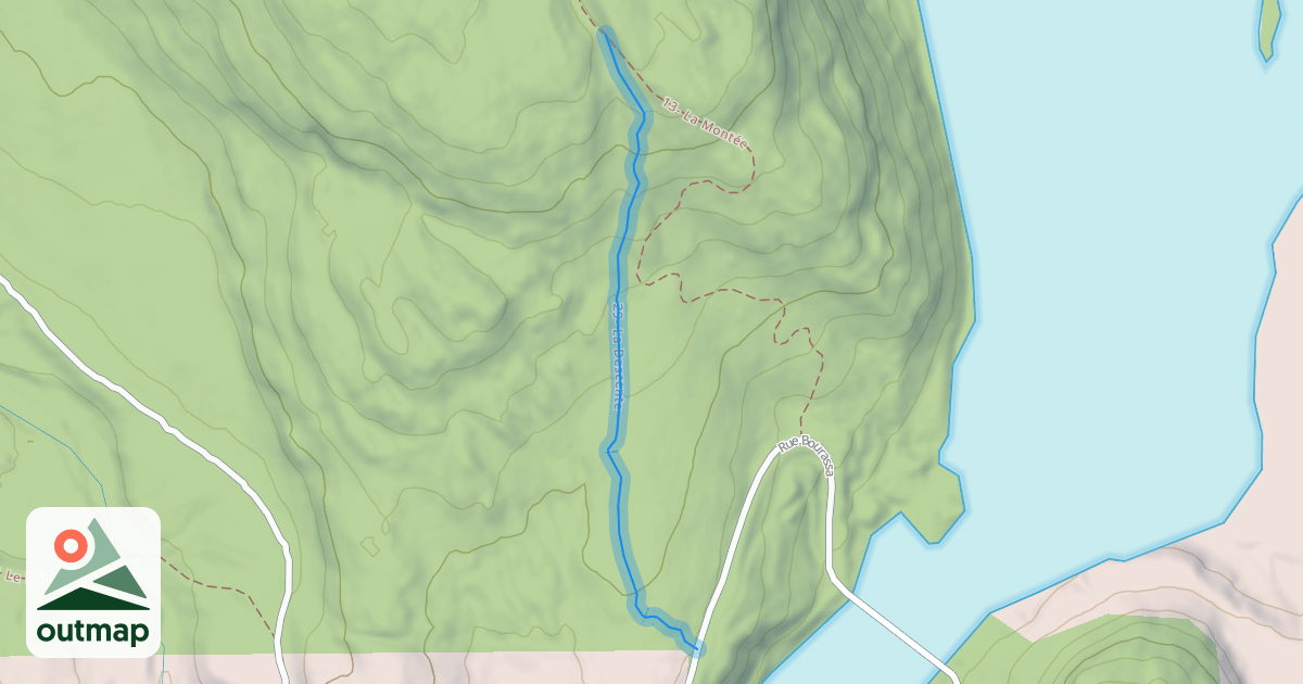 Map of 29- La Descente