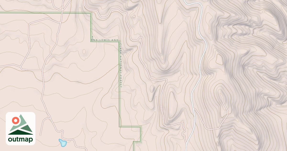 Map of MILL CREEK
