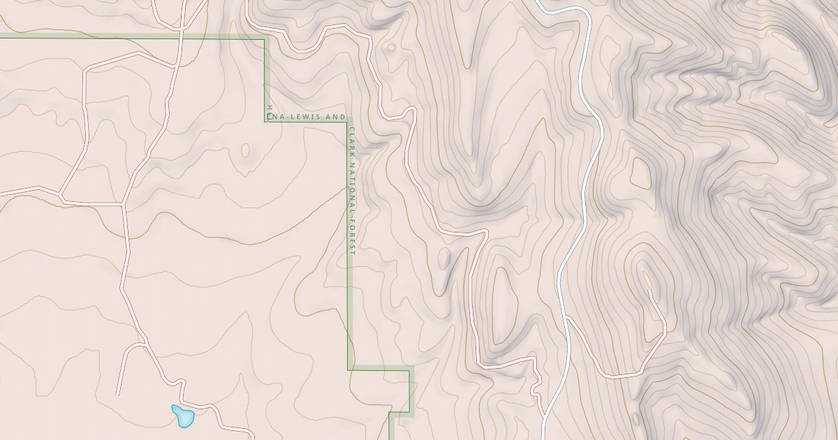 Map preview of MILL CREEK