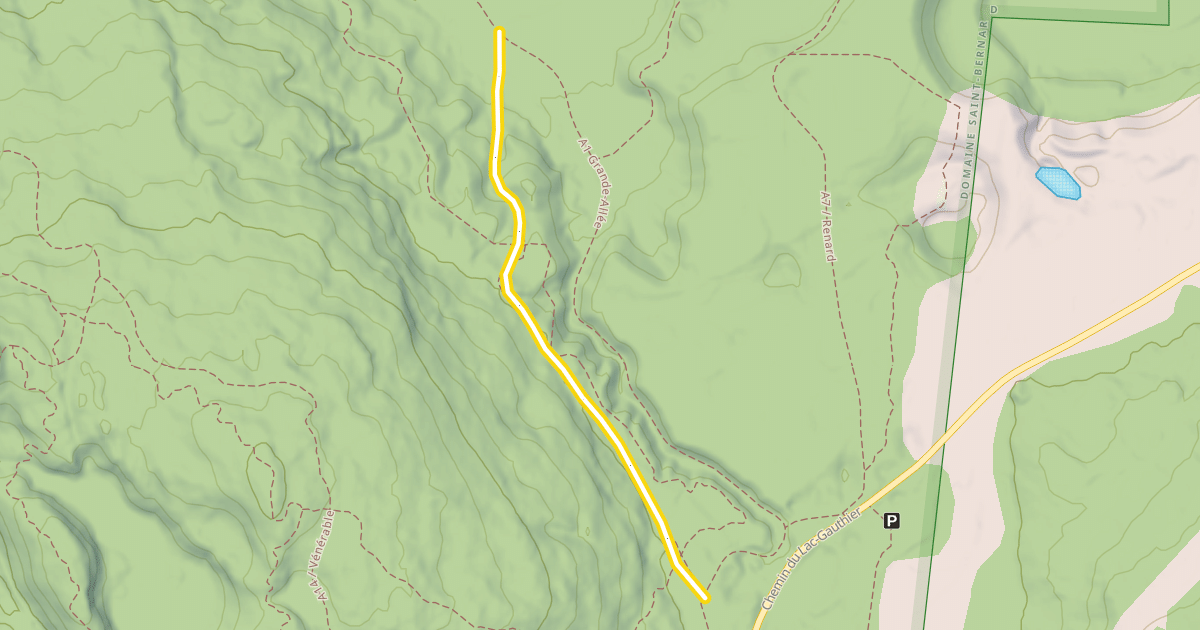 Map preview of A13 / Lièvre
