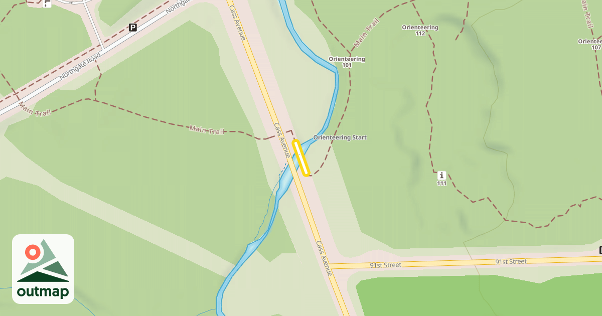Map of Main Trail