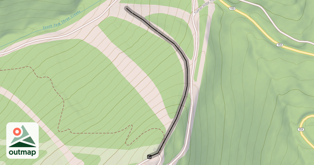 Map of Tushar