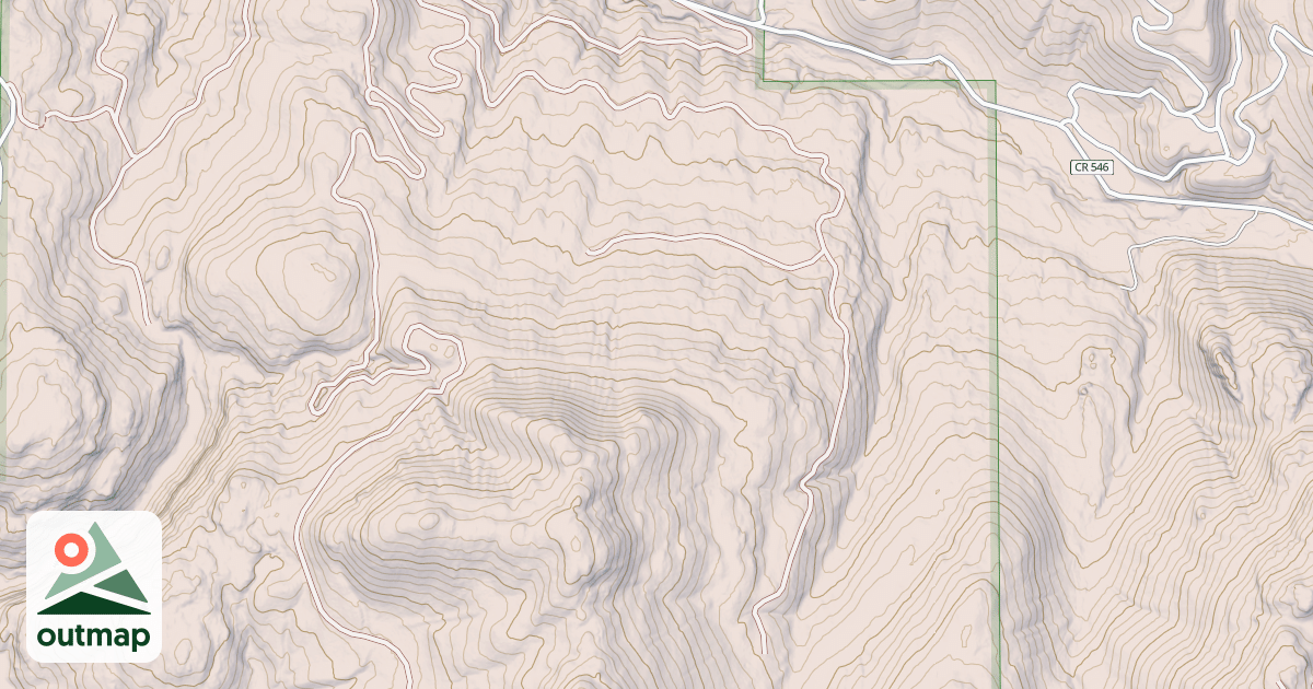 Map of USFS Motor Vehicle Use Map Roads {6F88D666-67B7-4941-A469-4B7C21071729}