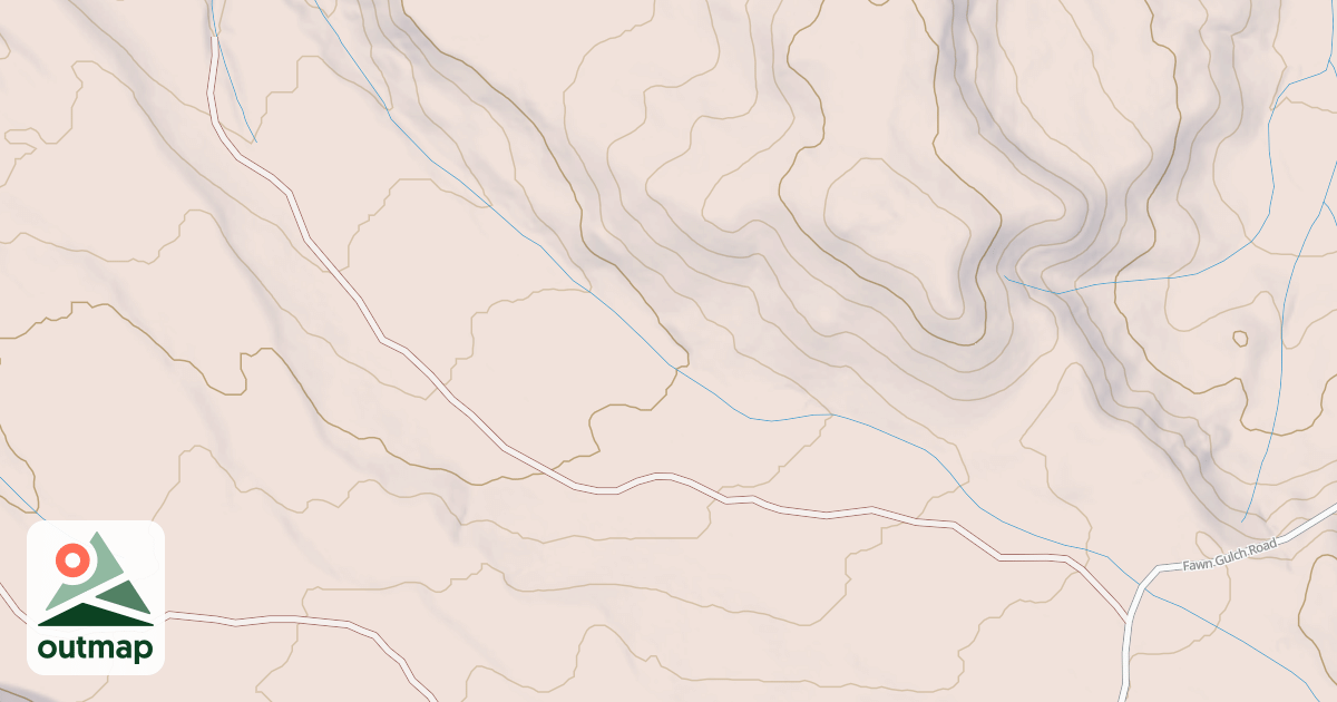 Map of FAWN GULCH F