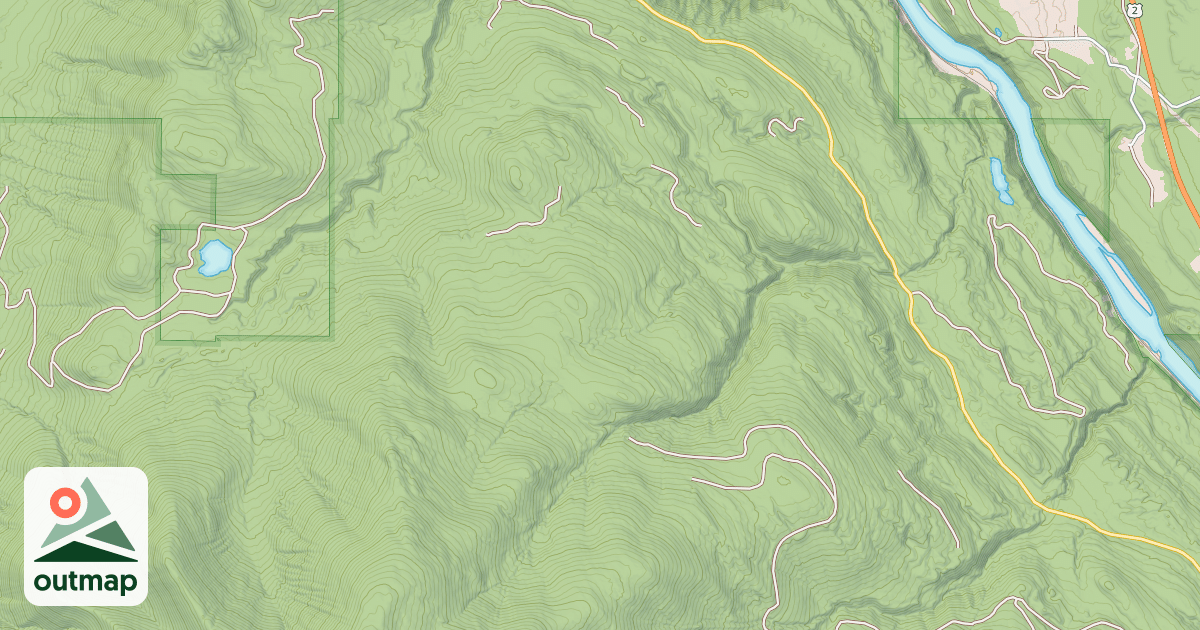 Map of KATKA PEAK
