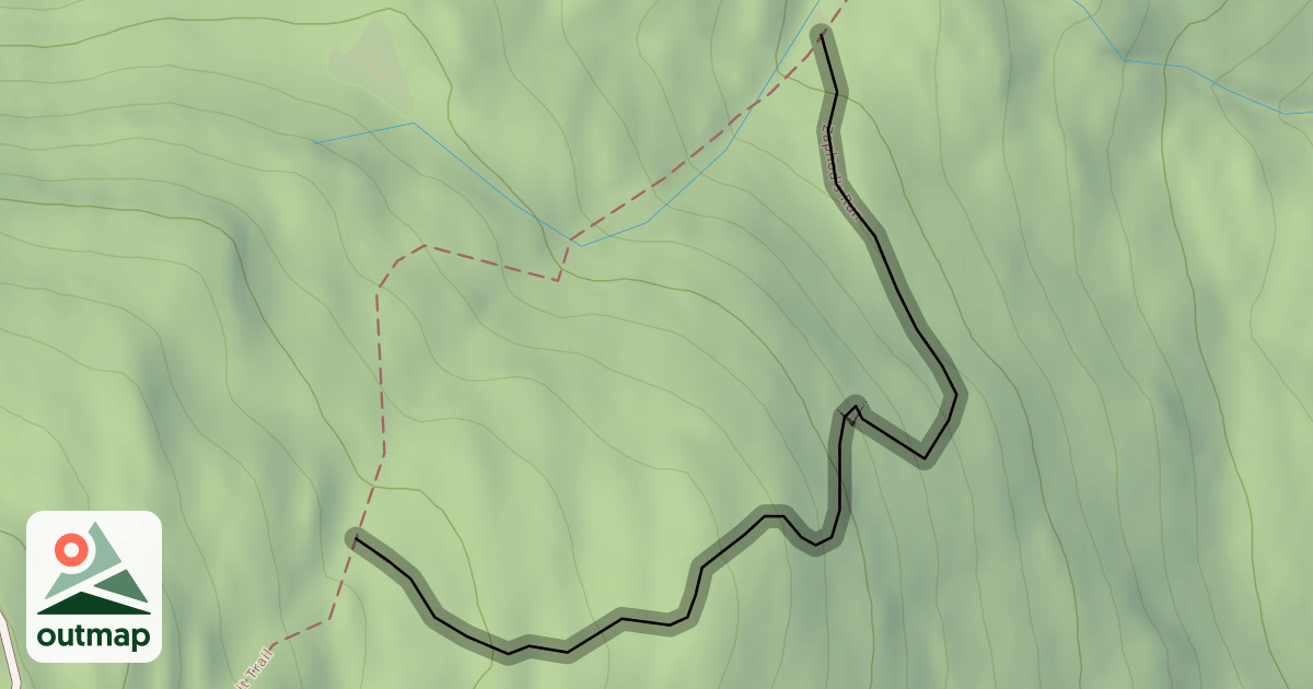 Map of Zaphod's Run