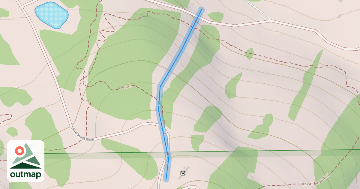 Map of Hal's Hollow (Upper)