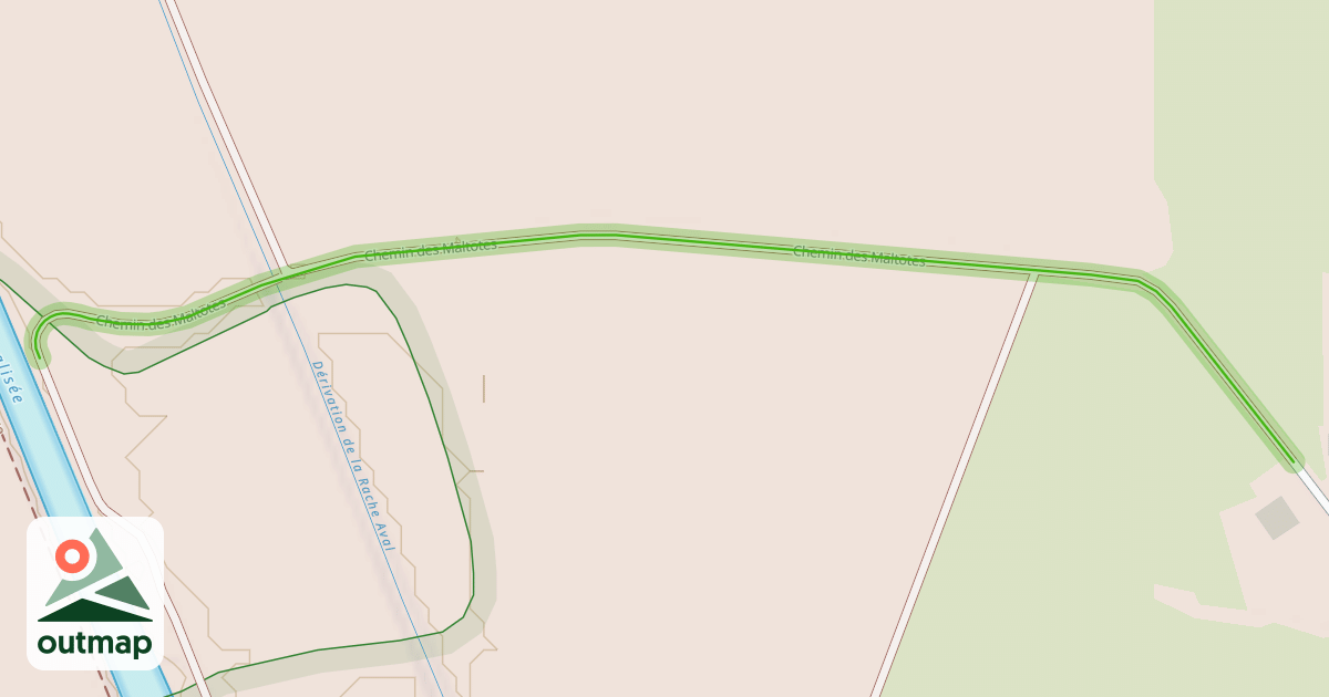 Map of Chemin des Maltotes
