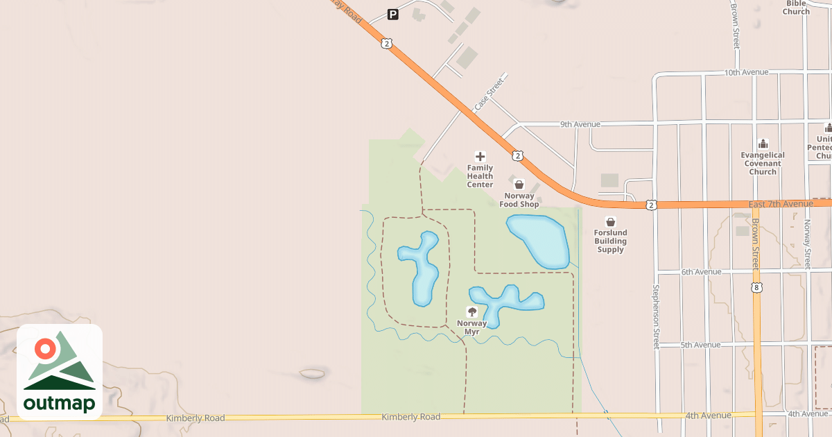 Map of Up5