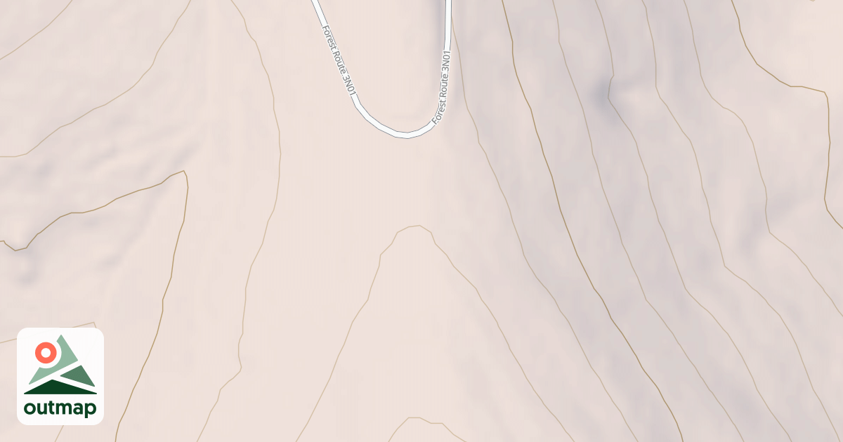 Map of HULL CREEK OHV-4X4
