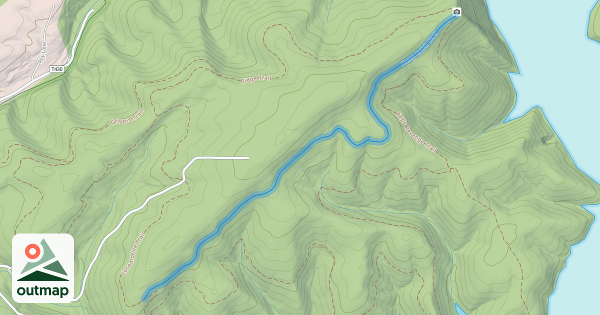 Map of Berry Patch Trail