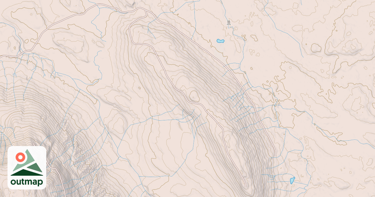 Map of CRASH RIDGE