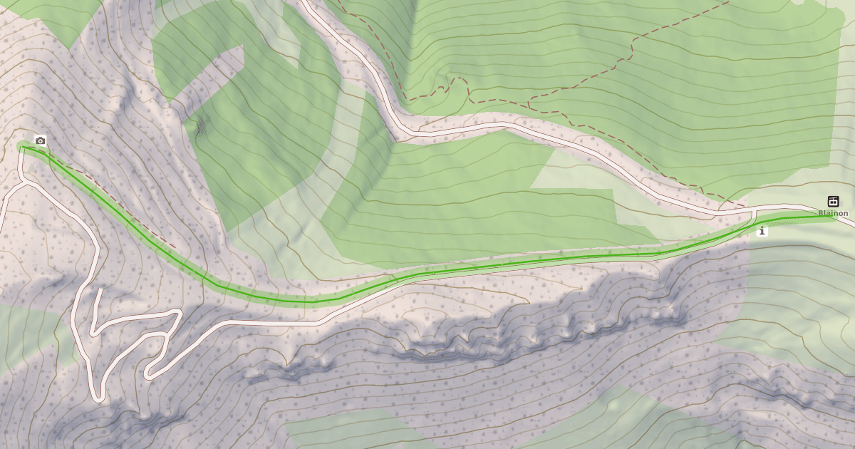 Map preview of Traversée Colombier