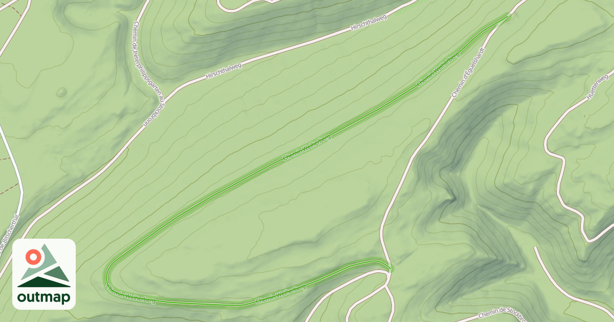 Map of Chemin Weiherberg