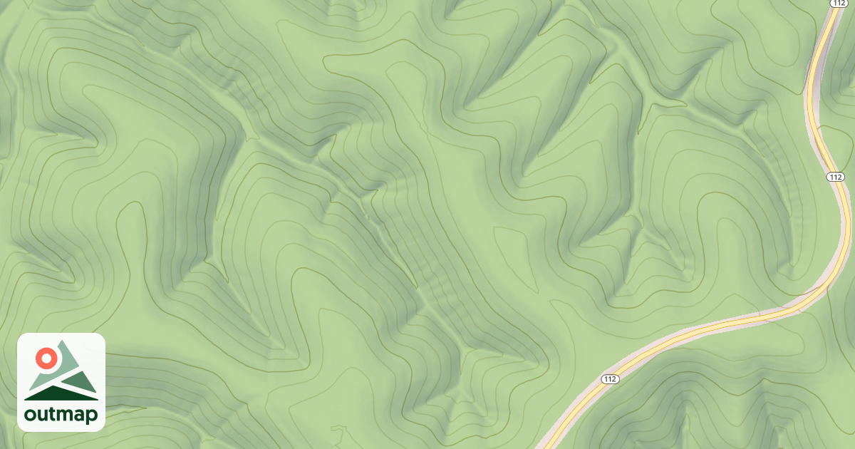 Map of CROOKED MAN