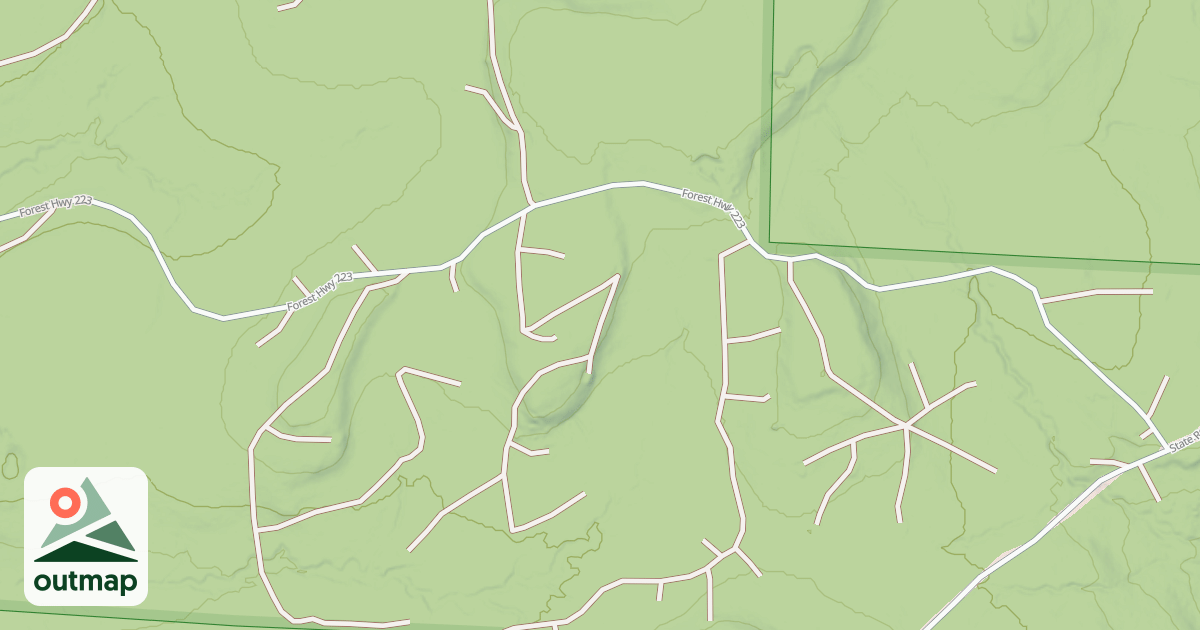 Map of THAD SHANTY