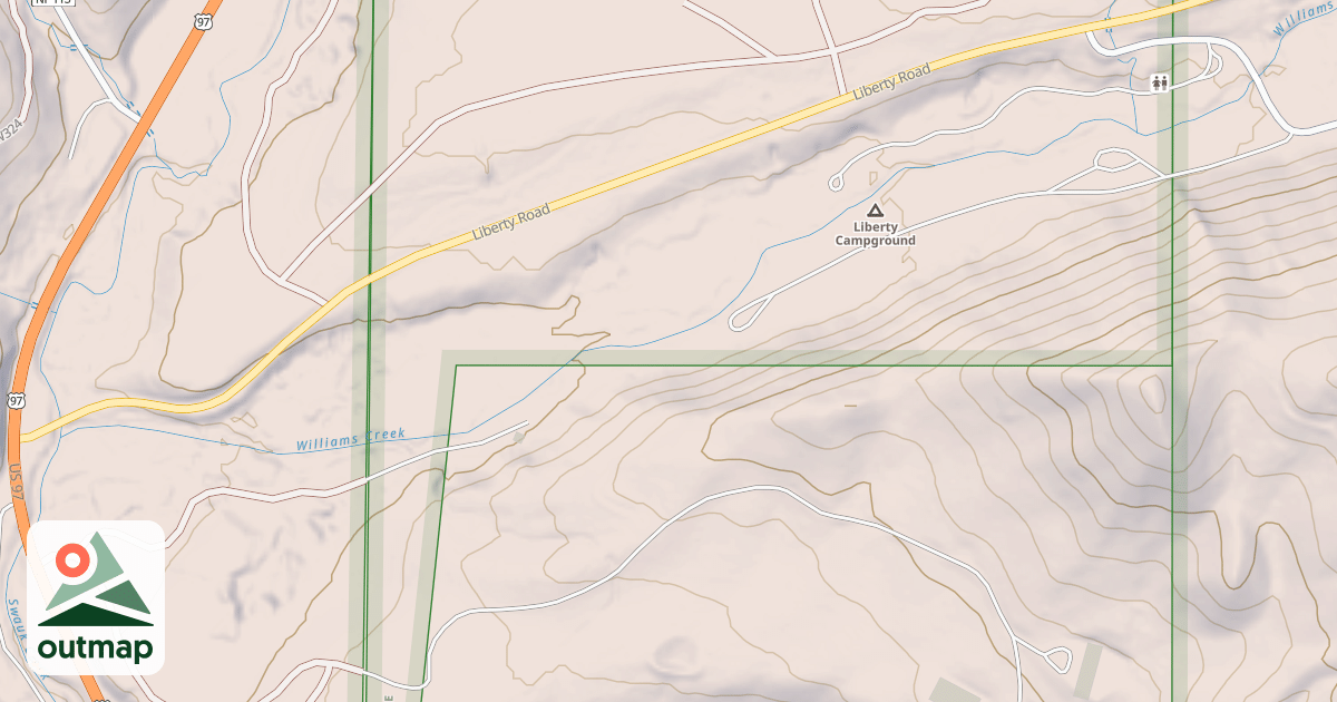 Map of DEER MEADOW